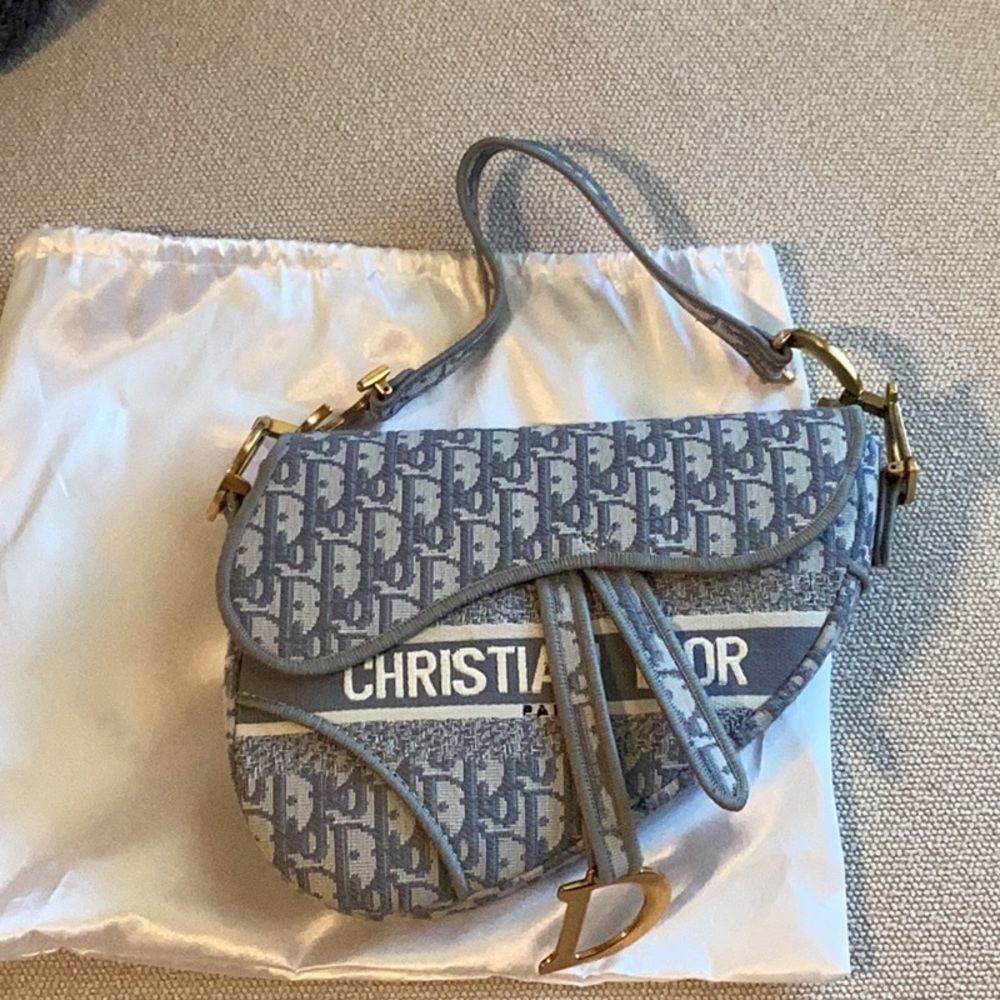 Dior style Saddle Bag